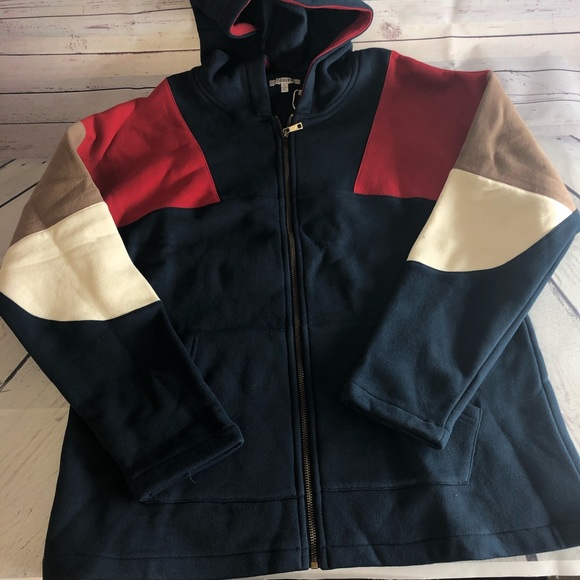 JODIFL Navy Color-block Jacket- Various Sizes - Picture 2 of 4